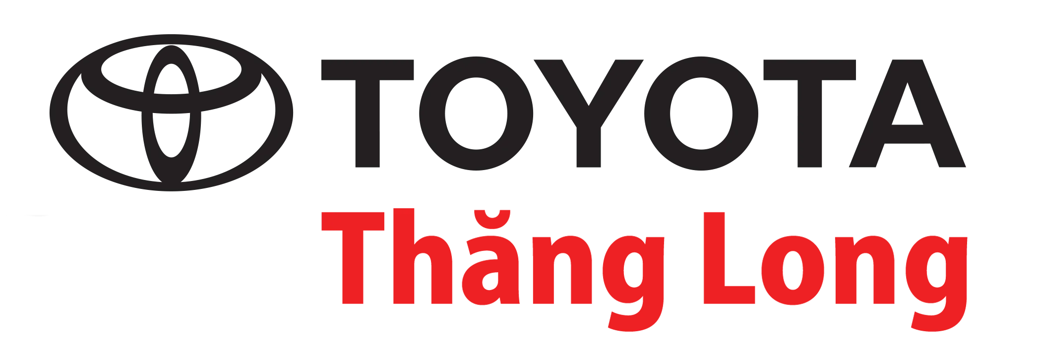 Logo ngang Toyota Thăng Long 316 Cầu Giấy Phường Cầu Giấy Hà Nội